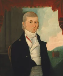 Kaptein Charles McKnight, 1800.