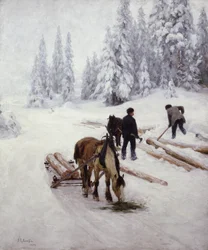 Flytting av tømmer