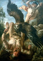 Prometheus bundet, c1640