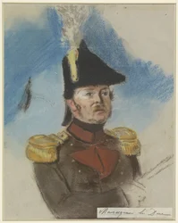 Portrett av Bernard, hertugen av Saxe-Weimar