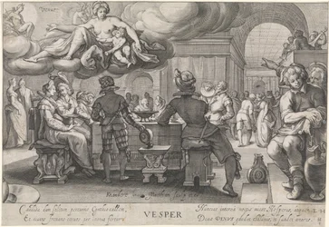 Kveld (vesper) Vesper (tittel på objekt) De fire ganger på dagen (serietittel)