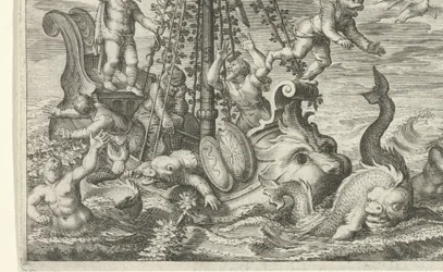 Bacchus forvandler bortførerne sine til delfiner