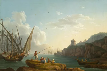 Kystlandskap nær Vietri Originaltittel Kystlandskap nær Vietri