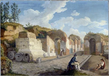Engelsk: Herculaneum-porten i Pompeii