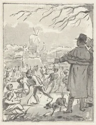 IJsvermaak op een stadsgracht bij een molen   1356176   no       norwegian Successfully Translated  Original: Portrait du grand duc Constantin Pavlovich de Russie (1779-1831), devant latre. (Portrait of the Grand Duke Contantine Pavlovich of Russia at the 
