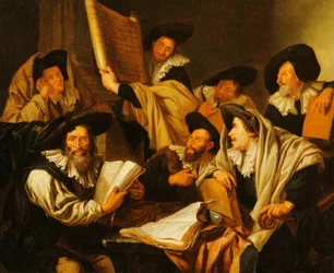 En rabbinsk disputas,