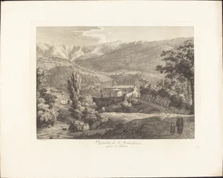Ospitaletto di San Francesco, utenfor Subiaco