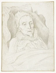 Portrett av prins Maurice på hans dødsleie