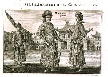 Mongolere, fra en beretning om en nederlandsk ambassade til Kina