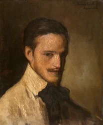 Maleren William A. Sherwood (olje på lerret)