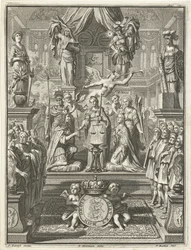 Kroningen av Vilhelm 3. og Maria Stuart, 1689
