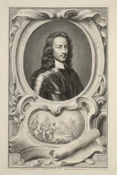 Portrett av John Hampden, illustrasjon fra 