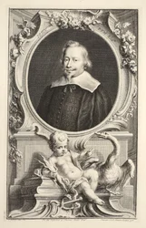 Portrett av John Pym, illustrasjon fra 