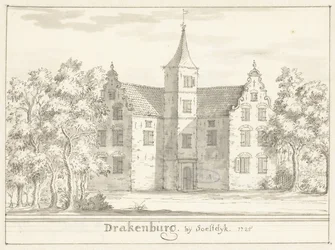 Slottet Drakenburg nær Soestdijk