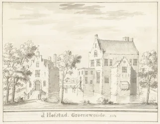 Slottet Groenewoude nær Woudenberg, i 1382 