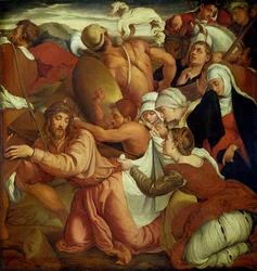 Kristus og Veronica (olje på lerret)