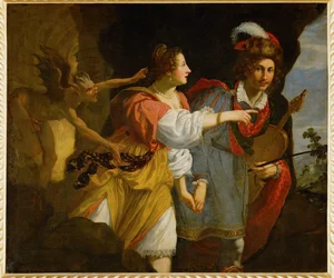 Orfeus og Evrydike, ca. 1625–30 (maleri på lerret)