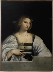 Portrett av en dame, Allegory of Virginity. (Maleri