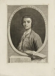 Portrett av sangeren Farinelli Carlo Broschi 1705-1782, 1735