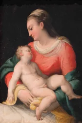 Madonna med barn, ca. 1564 (olje på tre)