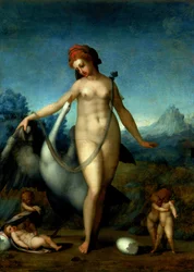 Leda og svanen, ca. 1512-13
