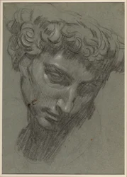 Portrett av Giuliano de’ Medici, etter Michelangelo (recto)