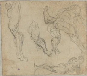 Figurer og ben (verso)