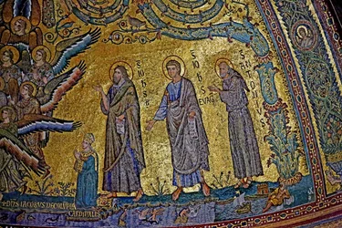 The Cardinals, apsis, ca. 1290 (mosaikk)