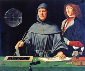 Portrett av Luca Pacioli Portrett av Luca Pacioli