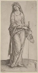 Judith med Holofernes’ hode i hendene