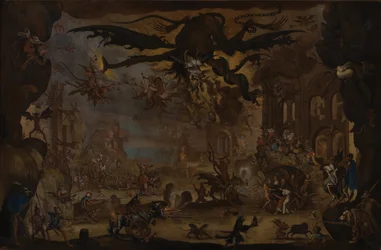 The Temptation of Saint Anthony (Olje på lerret)