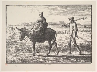 Morgen, fra serien, Fire ganger på dagen, 1830-75.