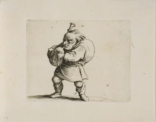 Sekkepipe Player, fra Varie Figure Gobbi