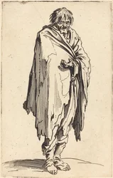 Tigger med bare hode og føtter, ca. 1622
