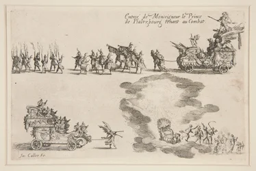 Kamp? la Barri?re, Entr?e du Prince de Plaltzbourg