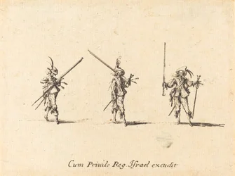 Drill med musketten, 16341635.