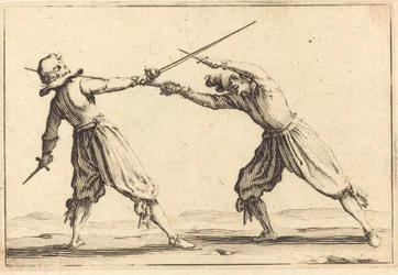 Duell med sverd og dolk