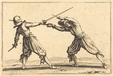 Duell med sverd og dolk