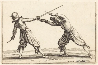 Duell med sverd og dolk