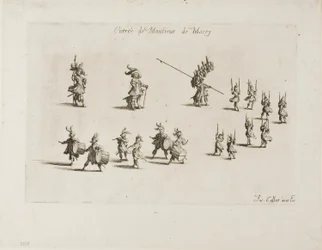 Inntreden av M. de Macey, fra The Combat at the Barrier