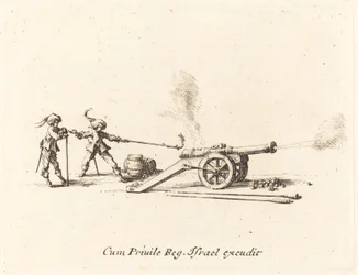 Avfyring av kanonen, 16341635.