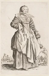 Lady in a Wide Collar, fra serien «The Nobility of Lorraine»
