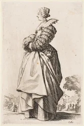 Lady with a Muff, fra serien «The Nobility of Lorraine»