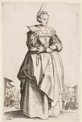 Lady with a Raised Cap, fra serien «The Nobility of Lorraine»