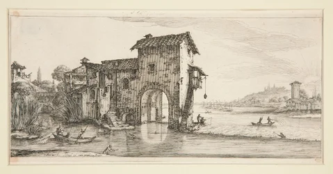 Vannmøllen, fra Landskaper for Giovanni de Medici