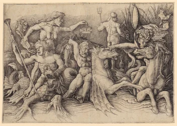 Den hellige Barnabas’ martyrium, blad 15 i serien «Apostlenes martyrium»