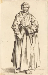 Enøyd kvinne, ca. 1622.