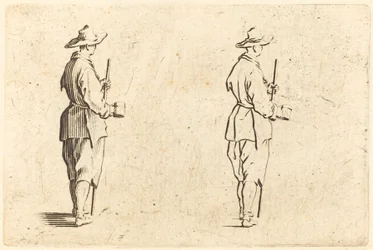 Bonde med en kopp, ca. 1622.