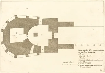 Plan for Den hellige gravs kirke