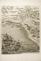 Tallerken seks fra The Siege of La Rochelle